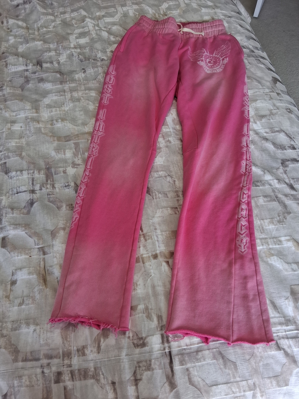 Lost Intricacy Hot Pink Fleece Sweatpants
